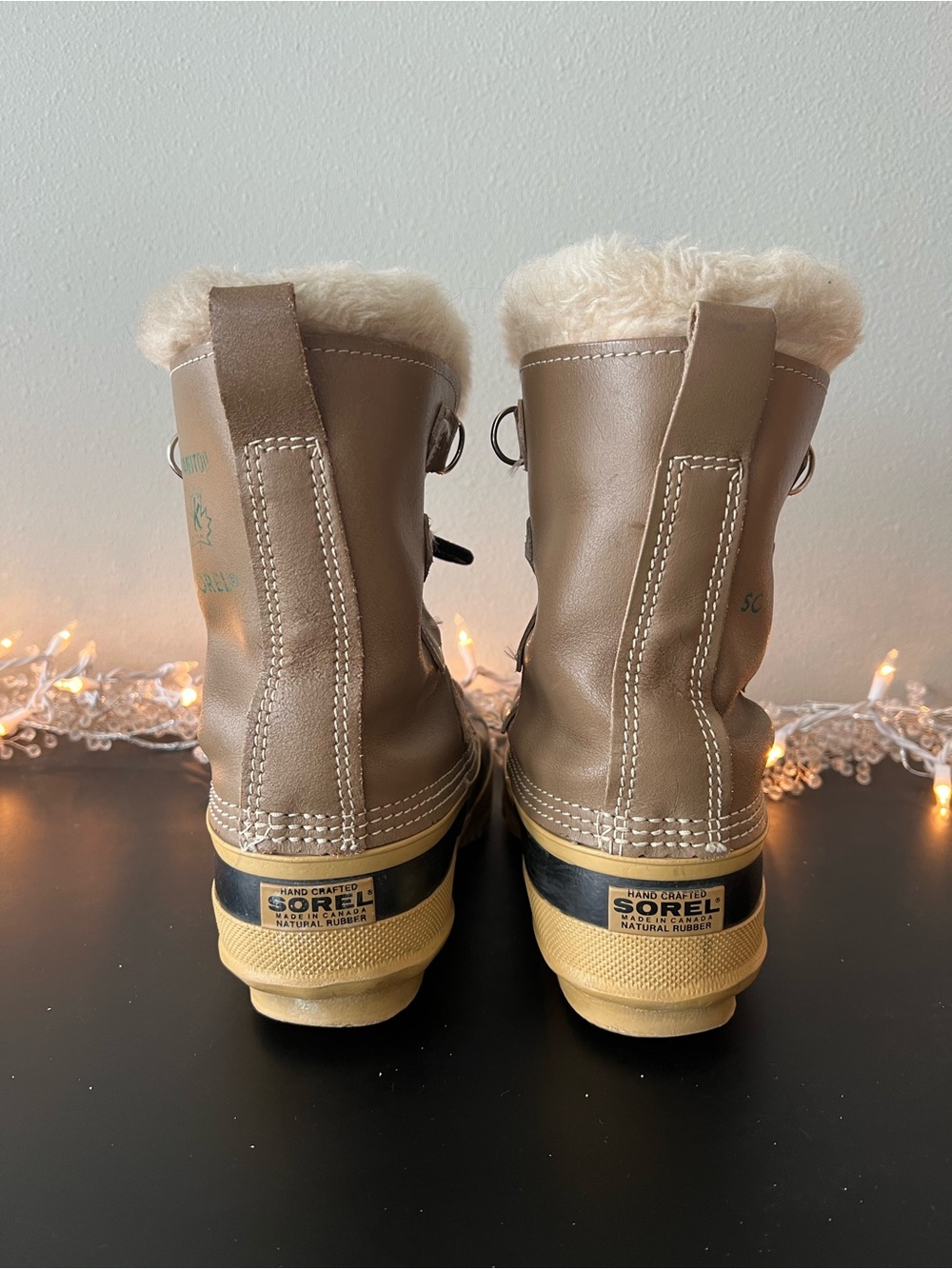 Women's Sorel Manitou Winter Boots Size 7 - Picture 5 of 11